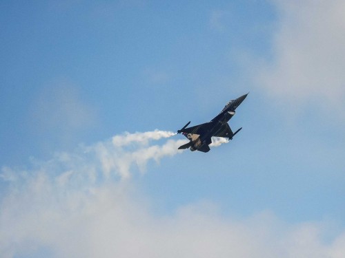ترکیه به عنوان شریک بین‌المللی نمایشگاه هوایی حضور داشت و حرکات خارق‌العاده از F-16 را به نمایش گذاشت.