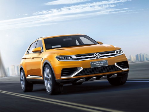 Volkswagen CrossBlue Coupe concept for Shanghai