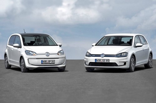 Volkswagen e-Golf and e-Up