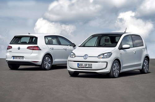 Volkswagen e-Golf and e-Up