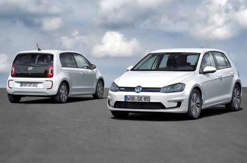 Volkswagen e-Golf and e-Up