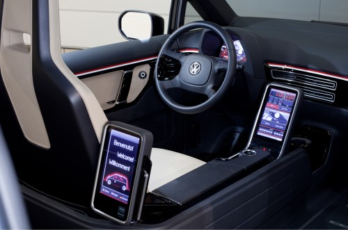 VW buggy up Interior
