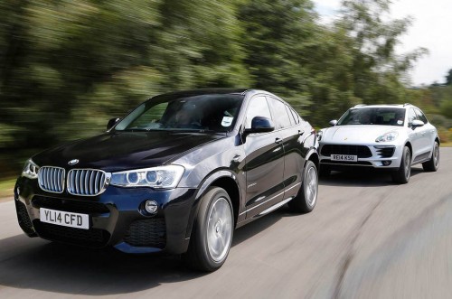 BMW X4 vs. Porsche Macan