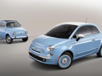 1957 fiat 500n and 2014 fiat 500 1957 edition
