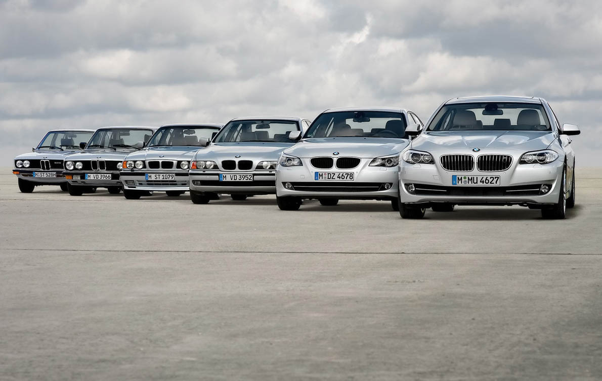 BMW 5-series history