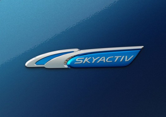 2012 Mazda3 logo skyactiv