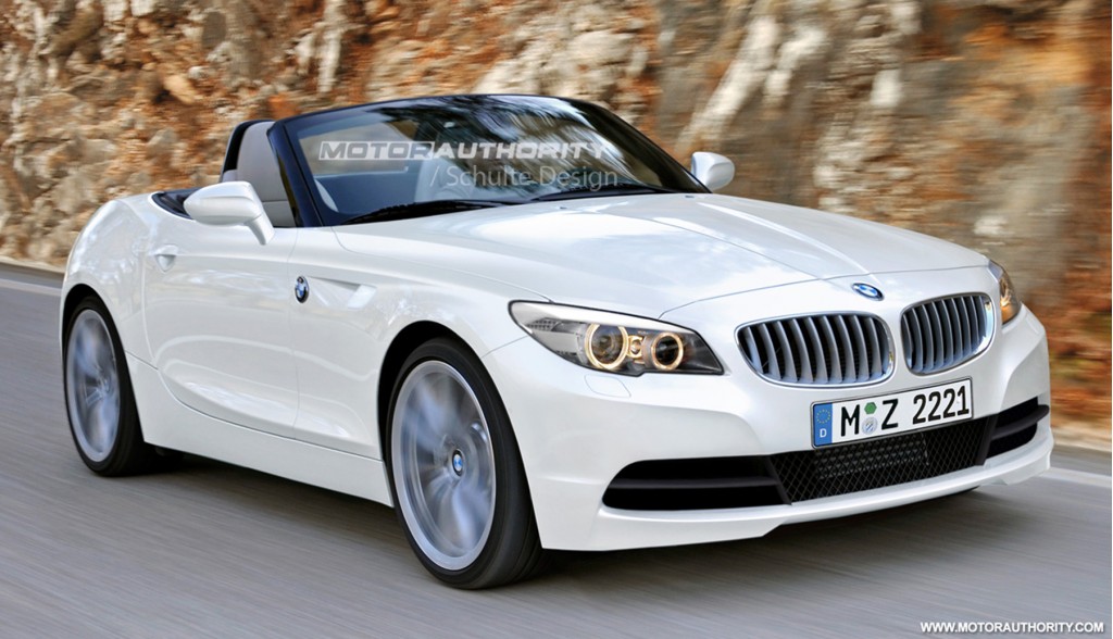 یکی از رندرهای BMW Z2