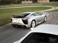 2012 Lexus LFA and 2012 Ferrari 458 Italia