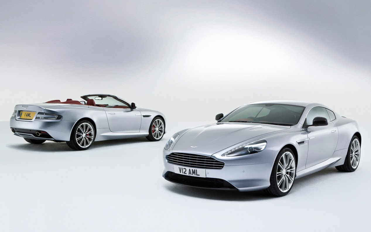 2013 Aston Martin DB9 coupe and convertible