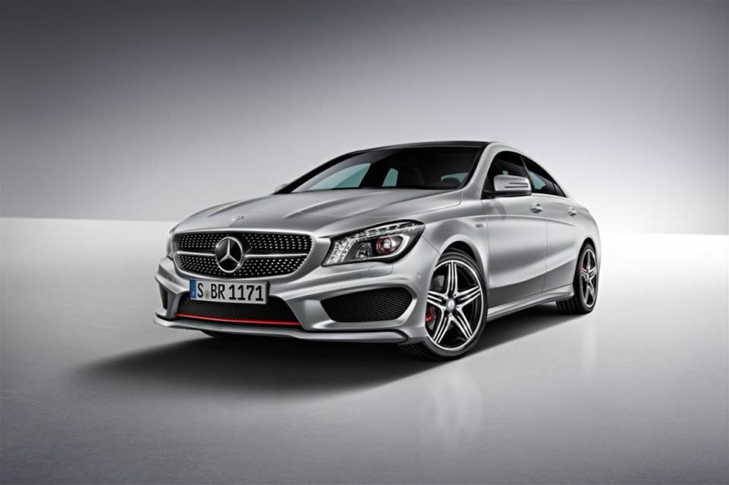 2014 Mercedes-Benz CLA250 with sport package plus