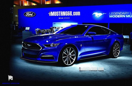 2015 Ford Mustang Rendering