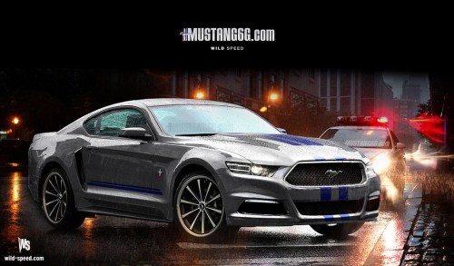 2015 Ford Mustang Rendering