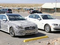 2014 hyundai genesis spy shot