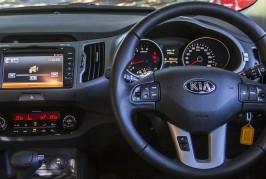 KIA Sportage dashboard