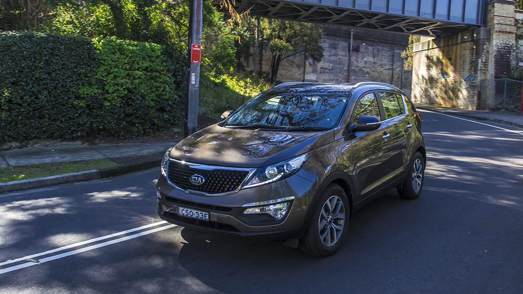 KIA Sportage dashboard