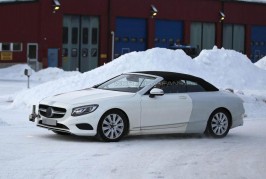 2016 Mercedes-Benz S-Class Cabriolet spy photo