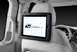 Mercedes V-Class Concept Vision PHEV Interior