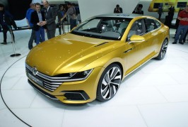 Volkswagen Sport Coupe Concept GTE at 2015 Geneva Motor Show