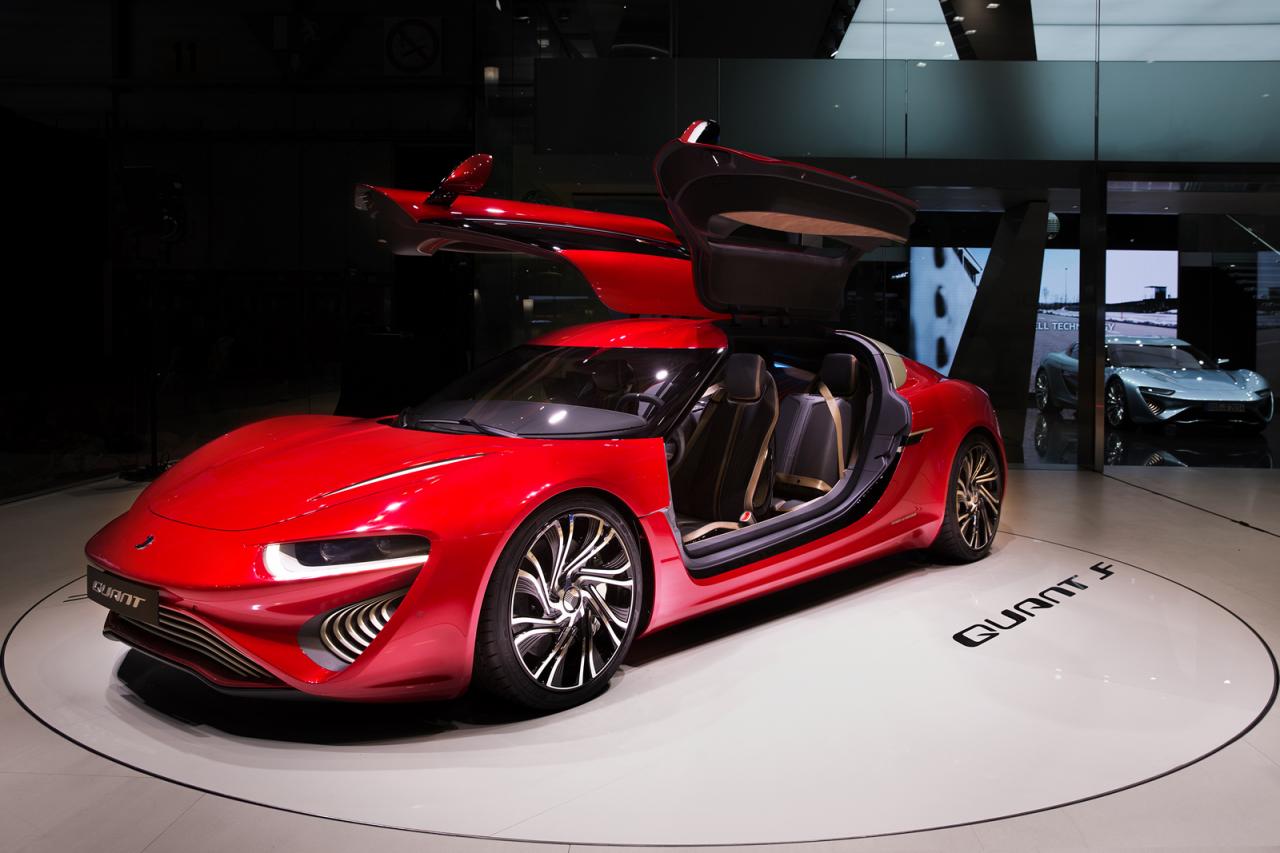 nanoFlowcell QUANT F at 2015 Geneva Motor Show