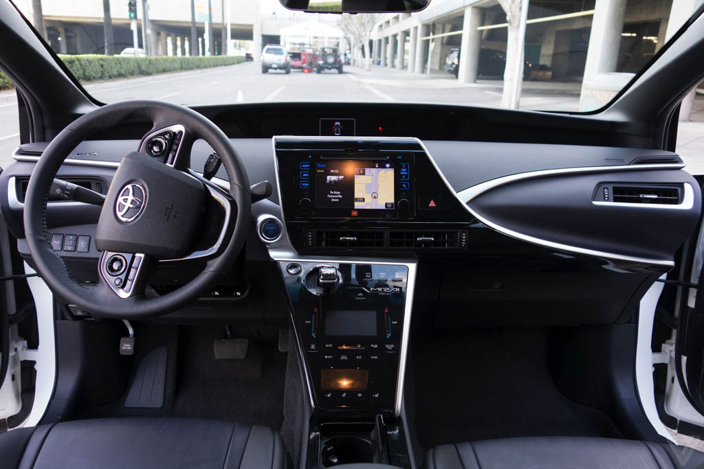 2016 Toyota Mirai interior