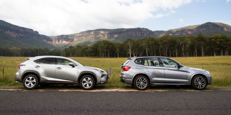 BMW X3 xDrive28i vs Lexus NX200t