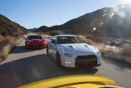 2015 Chevrolet Corvette Z06 and 2015 Nissan GT-R NISMO