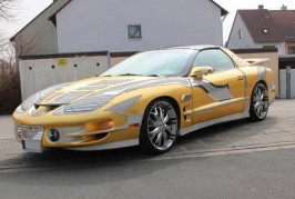 Gold Pontiac Trans Am