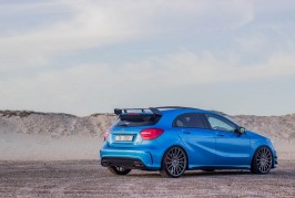 Mercedes A45 AMG with Vossen Wheels