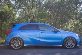 Mercedes A45 AMG with Vossen Wheels