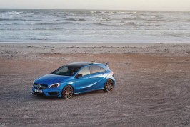 Mercedes A45 AMG with Vossen Wheels