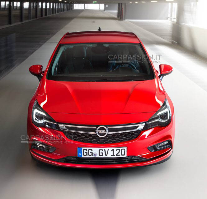 2016 Opel Astra Leaked Photo