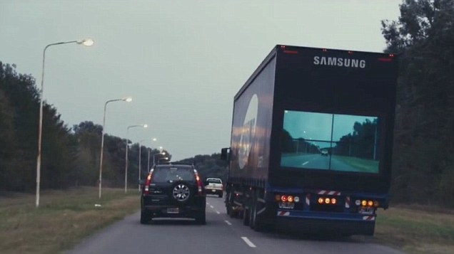 Samsung's transparent Safety Trucks