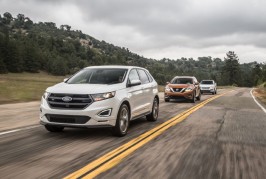 2015 Ford Edge vs. Nissan Murano vs. Hyundai Santa Fe Sport