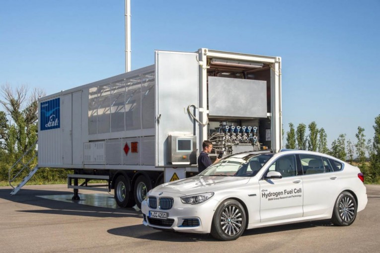 BMW hydrogen fuel cell