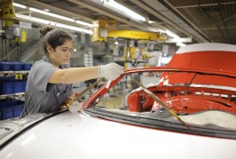 Inside the Porsche factory at Zuffenhausen