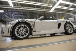 Inside the Porsche factory at Zuffenhausen