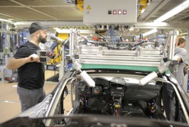 Inside the Porsche factory at Zuffenhausen