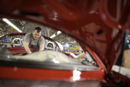 Inside the Porsche factory at Zuffenhausen