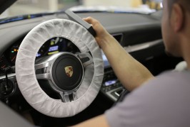 Inside the Porsche factory at Zuffenhausen