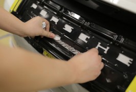 Inside the Porsche factory at Zuffenhausen