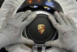 Inside the Porsche factory at Zuffenhausen