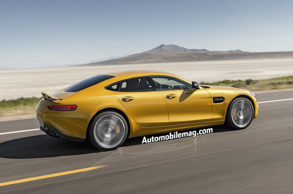 Mercedes-AMG GT4 Rendering