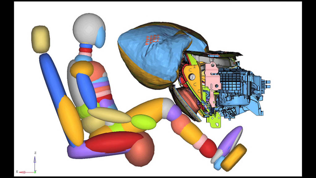 Passenger Knee Airbag