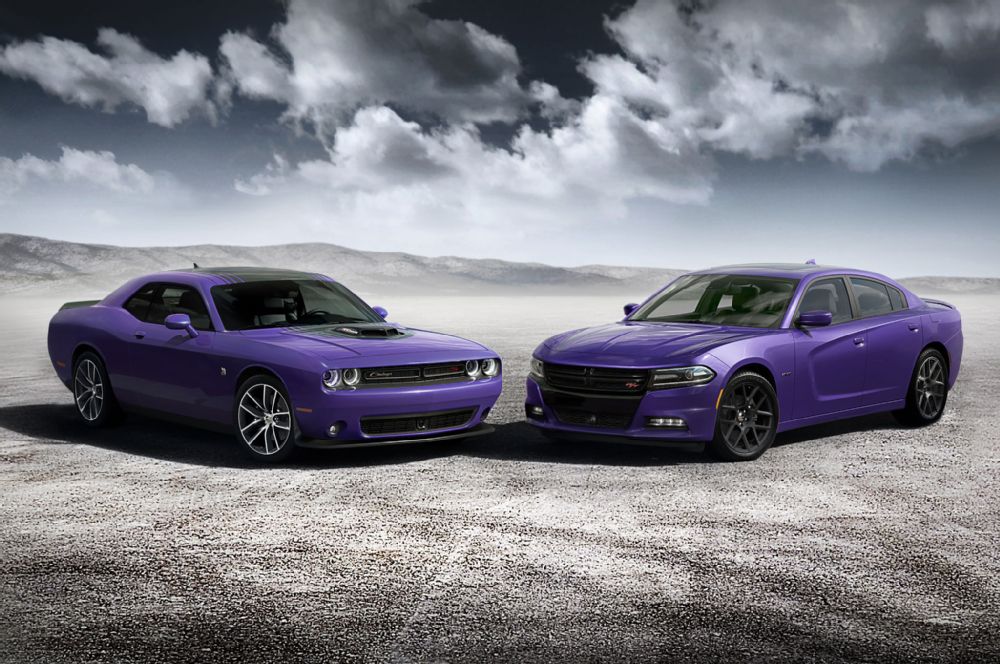 2016 Dodge Charger, Challenger Add "Plum Crazy" Paint Option