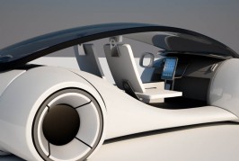 Apple iCar rendered