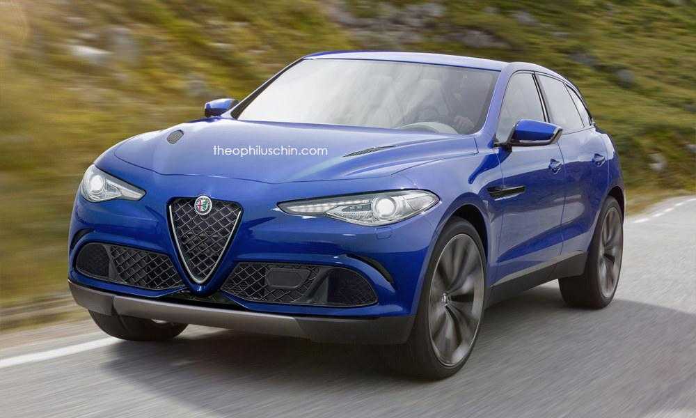 Alfa-Romeo Giulia SUV Rendering