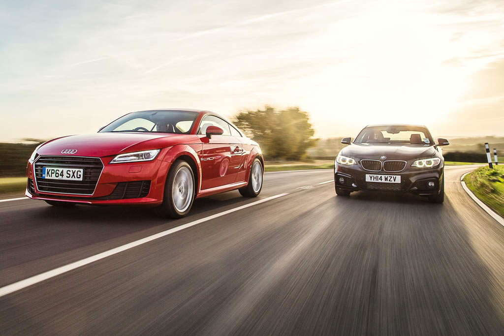 Audi TT vs BMW 2-series