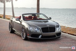 Bentley Continental GTC V8 S on HRE P103 wheels