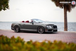 Bentley Continental GTC V8 S on HRE P103 wheels