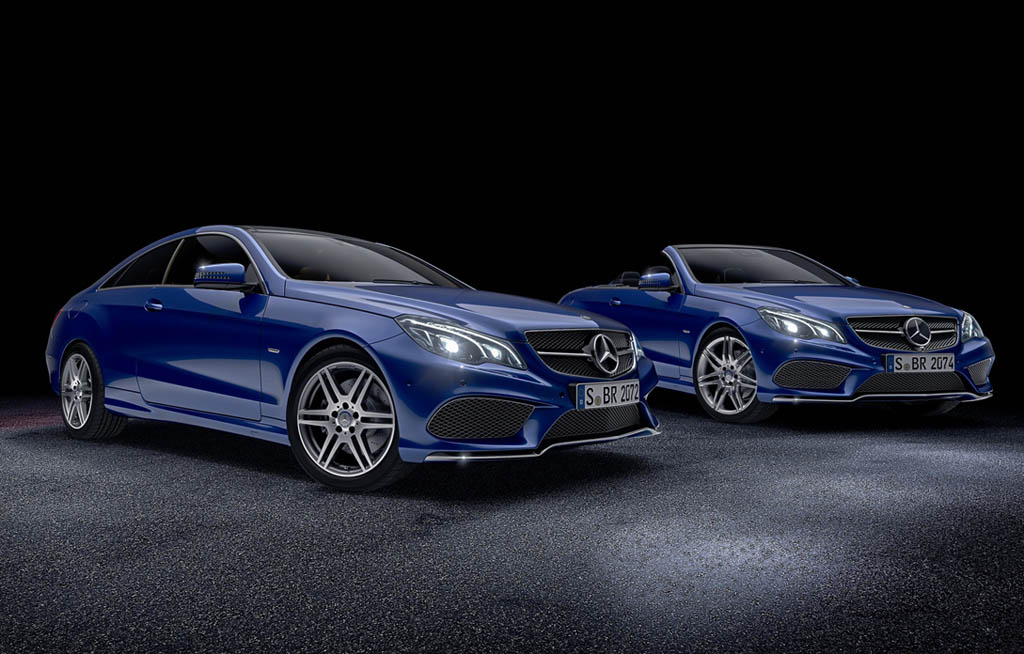 Mercedes Unveils New Special Editions For E-Class Coupe & Cabriolet